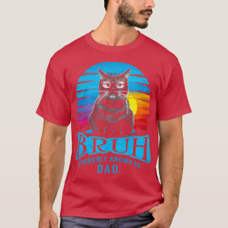 T-shirt Chat Papa Hommes Fête des pères Design Anniversair