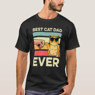 T-shirt Chat Papa Jamais Chat Personne