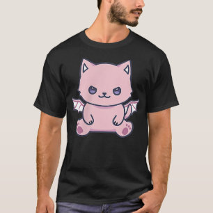 T-shirt Chat Pastel Goth Cute Kawaii Aesthétique Lover Pro