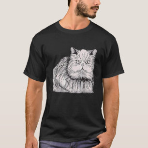 T-shirt Chat Persan