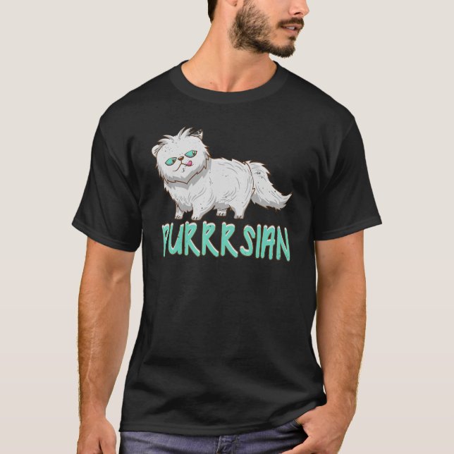 T-shirt Chat persan (Devant)