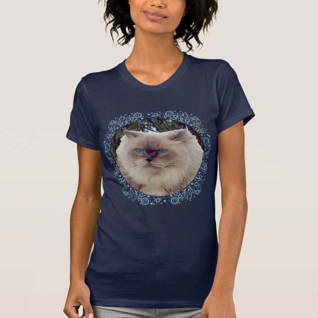 T-shirt Chat persan himalayen (Devant)