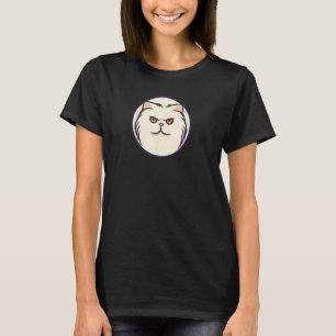 T-shirt Chat Persan Minimal, J'aime les chats