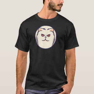 T-shirt Chat Persan Minimal, J'aime les chats