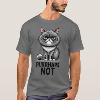 T-shirt Chat persan sarcastique, drôle d'Amoureux des chat