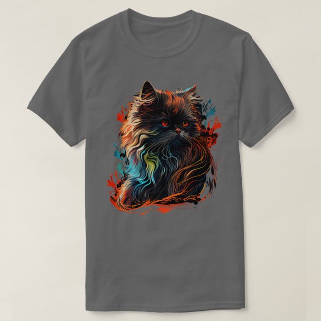 T-shirt Chat perse (Design devant)