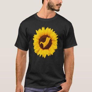 T-shirt Chat Perse Homme Kitty Kitten Tournesol