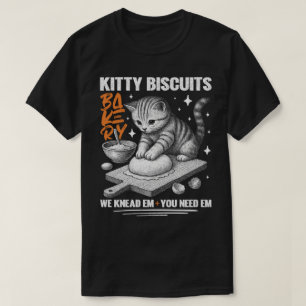 T-shirt Chat Pétrit Boulanger Kitty Biscuits Nous Les Pétr