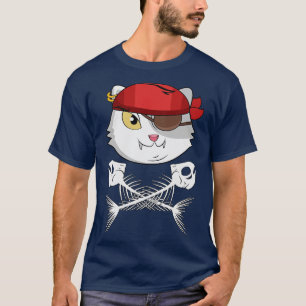T-shirt Chat pirate