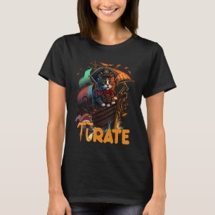 T-shirt Chat pirate de la journée de Pi 3 14 Professeur d