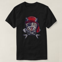 Chat Pirate drôle Chat Pirate Cadeau Capitaine Cha