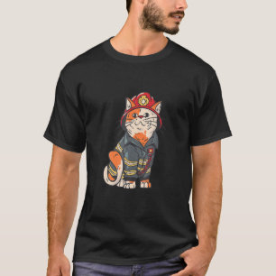 T-shirt Chat Poster de animal Fun Chat Motif Volontaire Br
