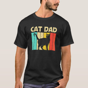 T-shirt Chat Pour Papa Papa Chat Noir Personne Chat Chats