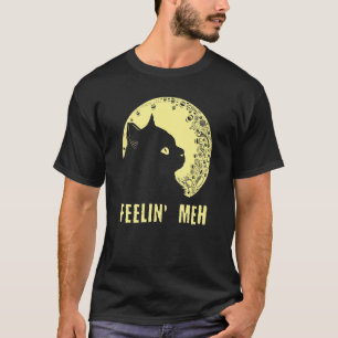 T-shirt Chat qui se sent meh ChatLazy Inactif Introverti