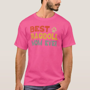 T-shirt Chat Ragdoll Mère propriétaire éleveur Kitten