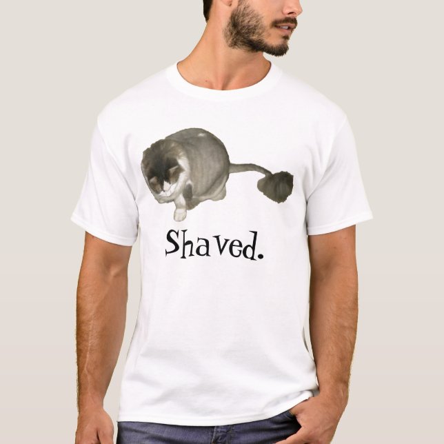 T-shirt Chat rasé (Devant)