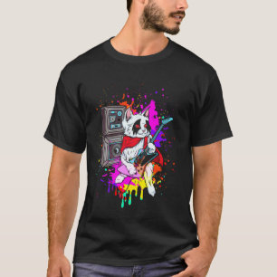 T-shirt Chat Rock 'n' Roll
