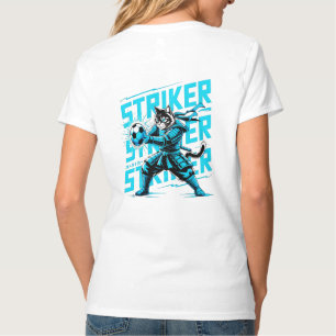 T-shirt Chat Samouraï Unique pour les Fans de Football & A