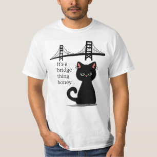 T-shirt Chat Sarcastique "surmontez-vous !" insultant drôl