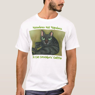 T-shirt Chat sauvage, la coalition des gardiens sauvages