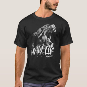 T-shirt Chat sauvage sauvage de la vie