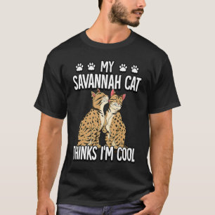 T-shirt Chat Savannah 9