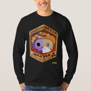 T-shirt Chat Schrodingers - Recherché mort vivant