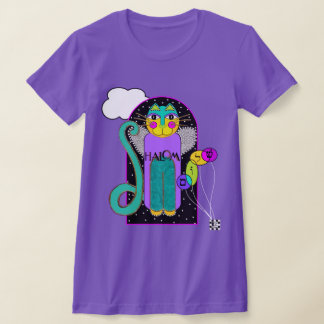 T-shirt Chat Shalom Angel