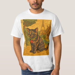 T-shirt Chat-shirt de chats de Siam pour hommes