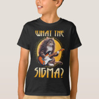 Chat Sigma Chemise Funny Sigma Brainrot Mème Rizz