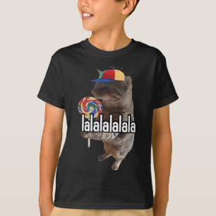 T-shirt Chat Silly Avec Mème Lollipop