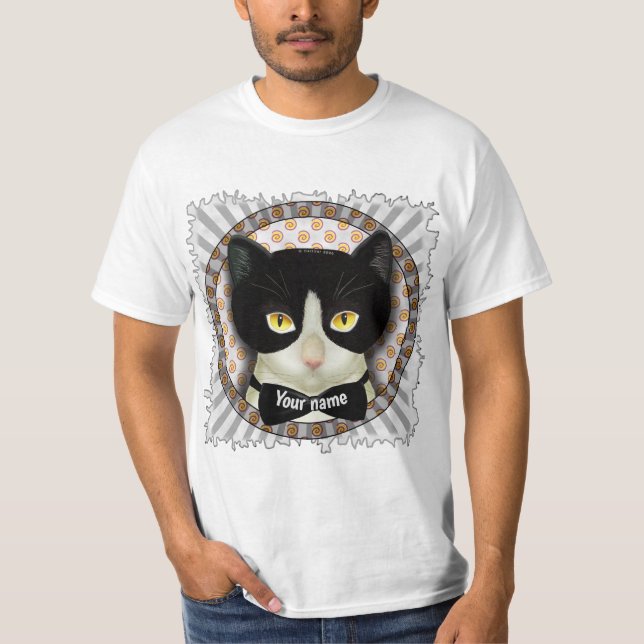 T-Shirt Chat Smoking (Devant)
