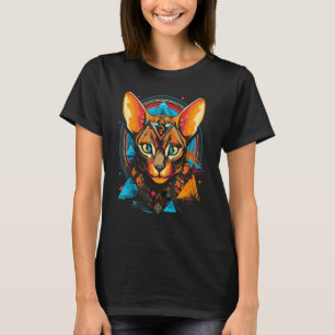 T-shirt Chat Sphynx Rétro Propriétaire Amateur de Chat Sph