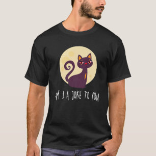 T-shirt Chat - Suis-Je Une Blague Pour Vous ? - Clown - Lu
