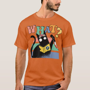 T-shirt Chat super Floral Sppoky Crew Trick ou Enseigner S