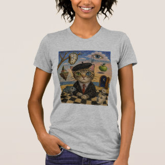 T-SHIRT CHAT SURREALISTE
