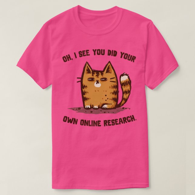 T-shirt Chat suspect 2 (Design devant)