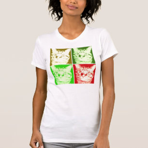 T-shirt Chat Tabby Orange