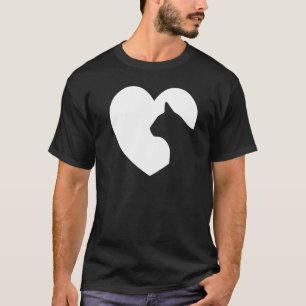 T-shirt Chat Tee Mystérieux Aimable Amoureux des Chats