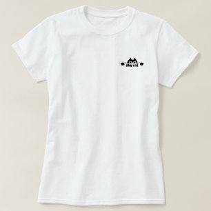 T-shirt Chat timide
