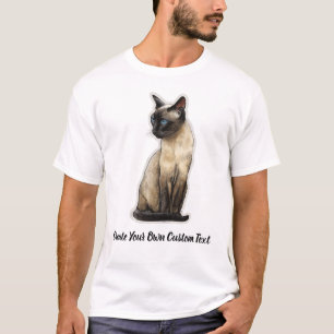 T-shirt Chat Tonkinois Créez votre propre texte personnali