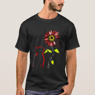 T-shirt Chat Tournesol Bourgogne Syndrome Antiphospholipid