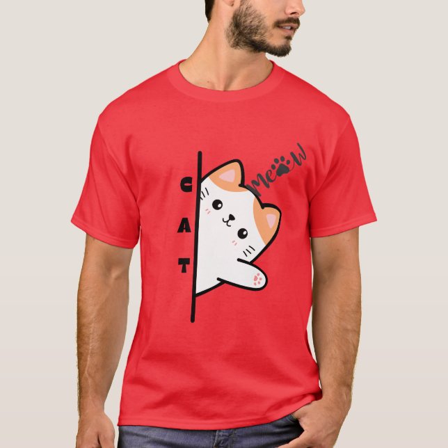 T-shirt Chat Un cadeau parfait pour les Amoureux de les ch (Devant)