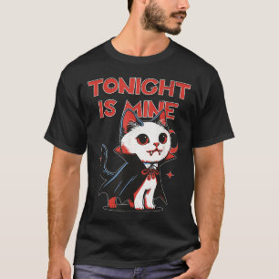 T-shirt Chat Vampire Vampurr Costume Drôle d'Halloween