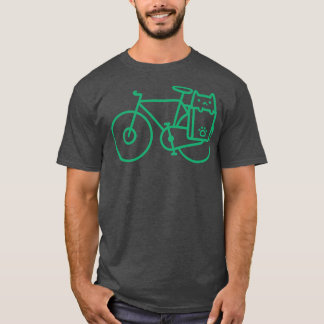 T-shirt Chat vélo