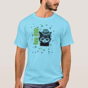 T-shirt Chat vous voyez