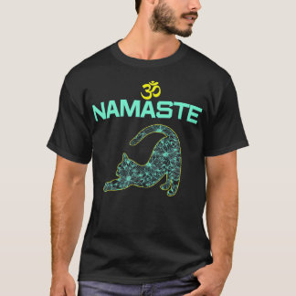 T-shirt Chat Yoga Namaste OM Ying Yang Balance Yoga new ma