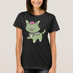 T-shirt chat Zombie