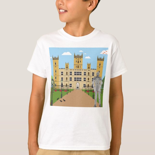 T-shirt château (Devant)
