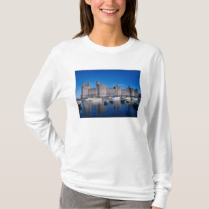T-shirt Château de Caernarfon, Gwynedd, Pays de Galles